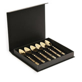 Herdmar Sobor 18/0 Gold Pvd 6 Tea Spoon - Home4u